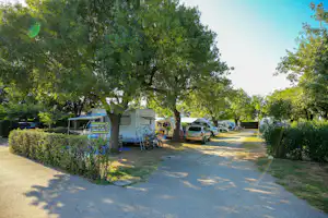 Camping Les Pruniers - Standplätze auf dem Campingplatz