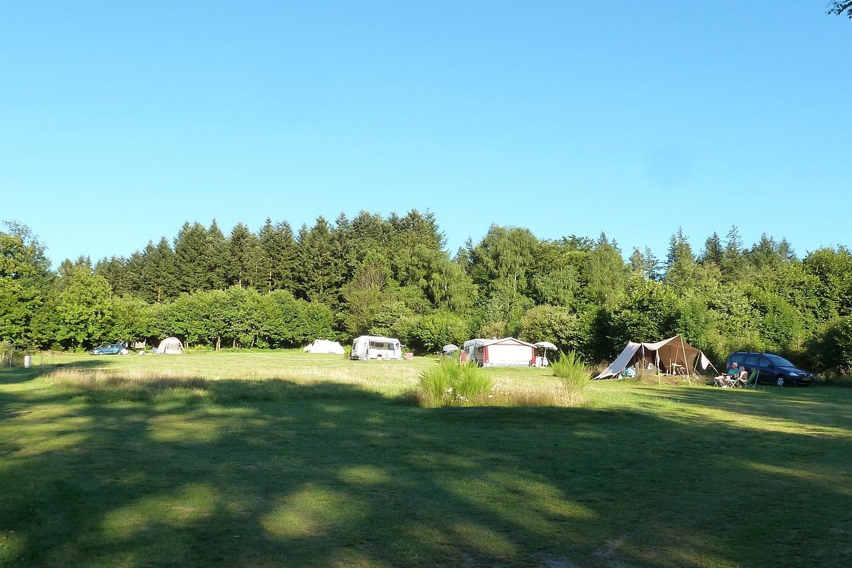 Camping Les Quatre Saisons - Standplätze im Grünen auf dem Campingplatz