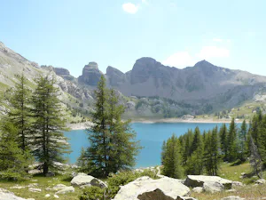 Camping Paradis Les Relarguiers Camping Les Relarguiers - See und Berge in der Umgebung des Campingplatzes