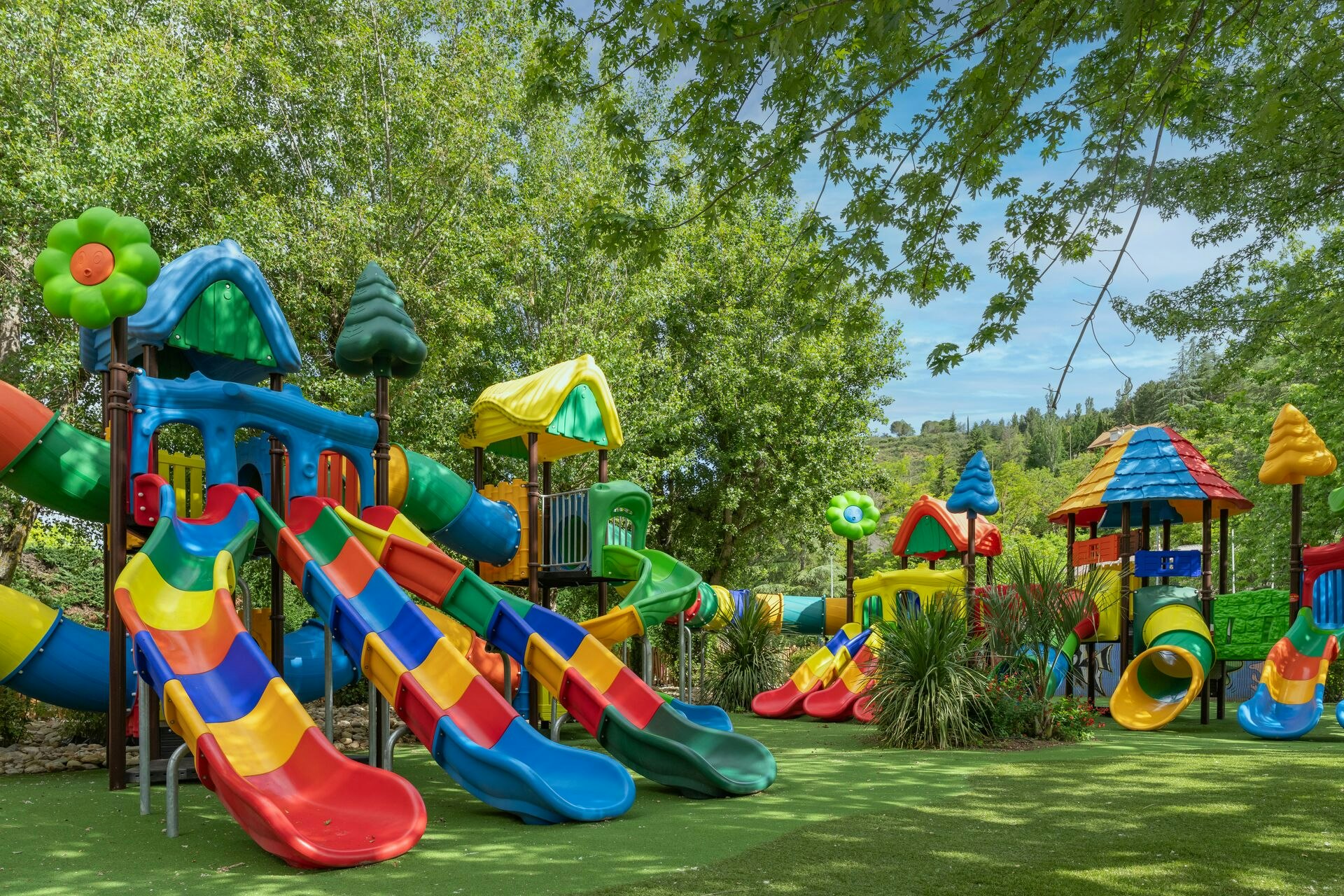 Camping Les Rivages - Spielplatz auf dem Campingplatz