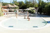 Huttopia Lac de l'Uby - Kinderbereich im Pool auf dem Campingplatz