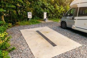 Camping les rives du lac - Entsorgungsstation auf dem Campingplatz