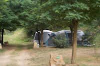 Camping Les Roches  -  Zeltstellplatz auf dem Campingplatz