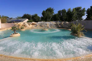 Camping Les Sables - Pool vom Campingplatz