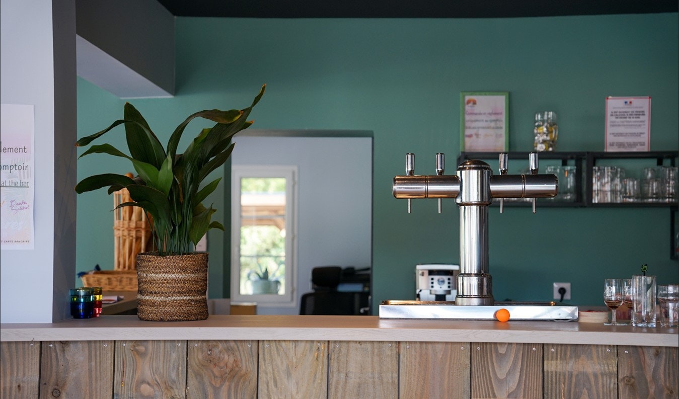 Camping Les Seulières - Bar auf dem Campingplatz