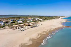 Camping Sandaya Les Tamaris - Strand auf dem Campingplatz