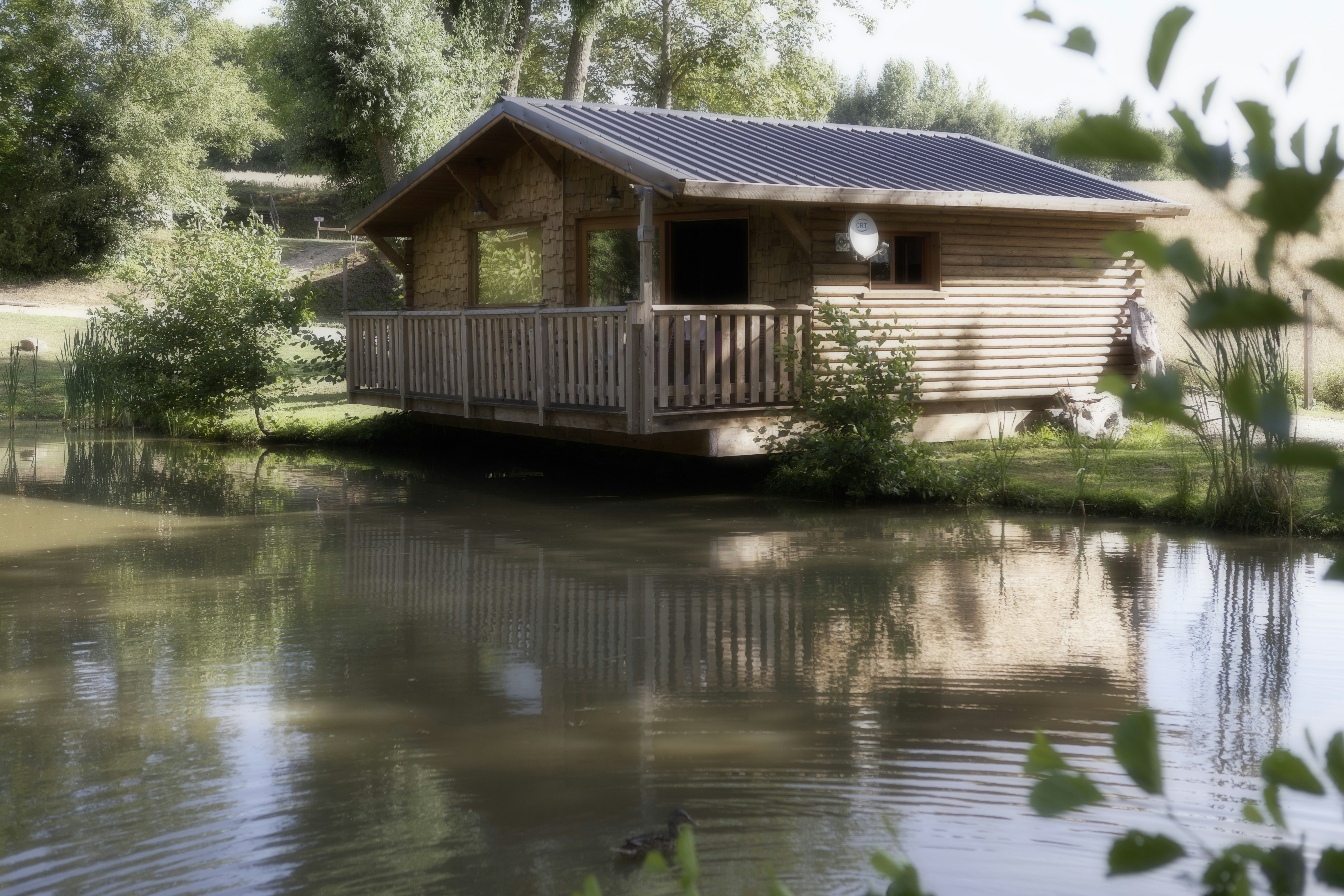 Camping Les Étangs du Moulin  - Mobilheime auf dem Campingplatz
