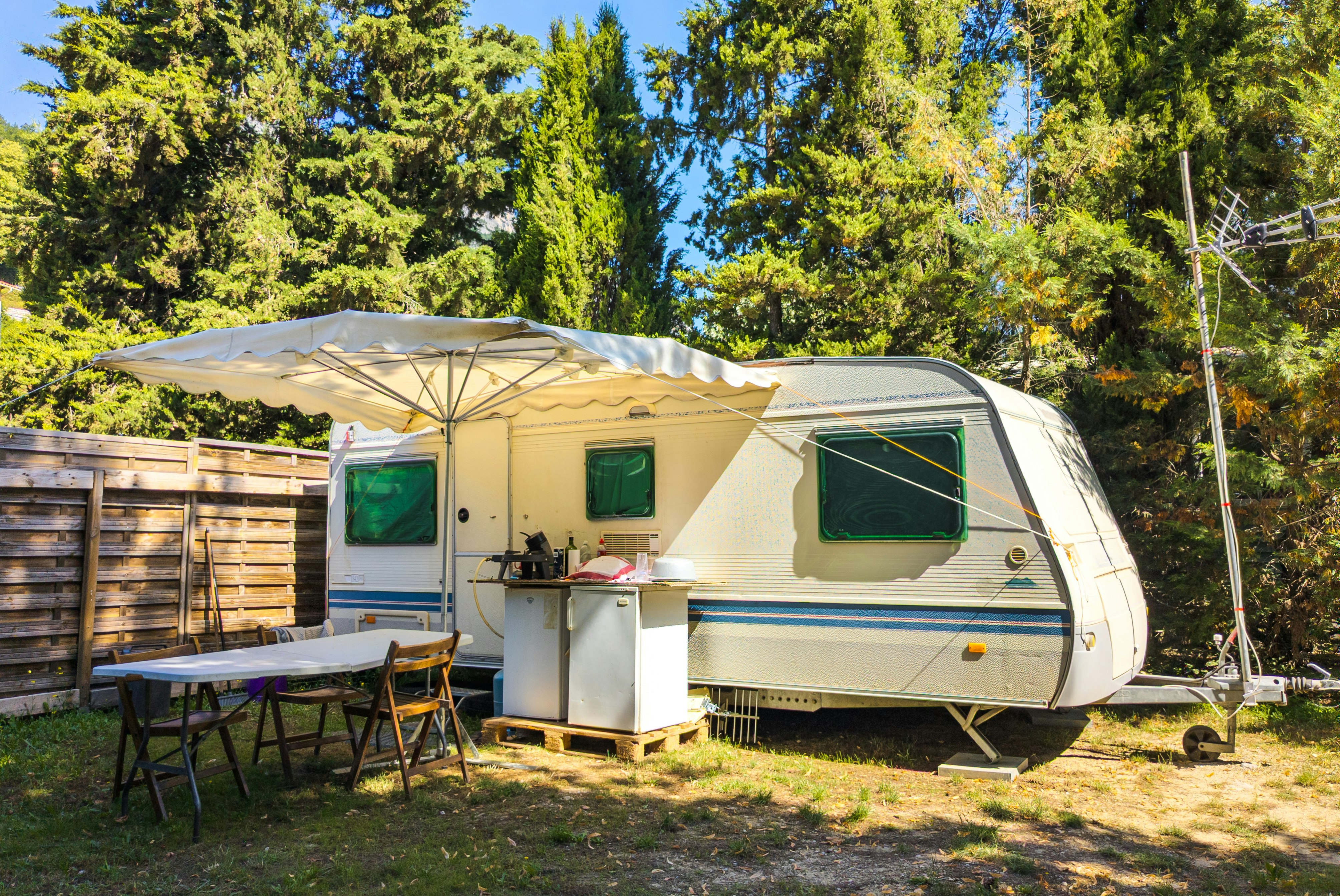 Camping Les Templiers - Standplätze auf dem Campingplatz