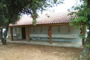 Camping Les Truffières - Sanitärgebäude vom Campingplatz
