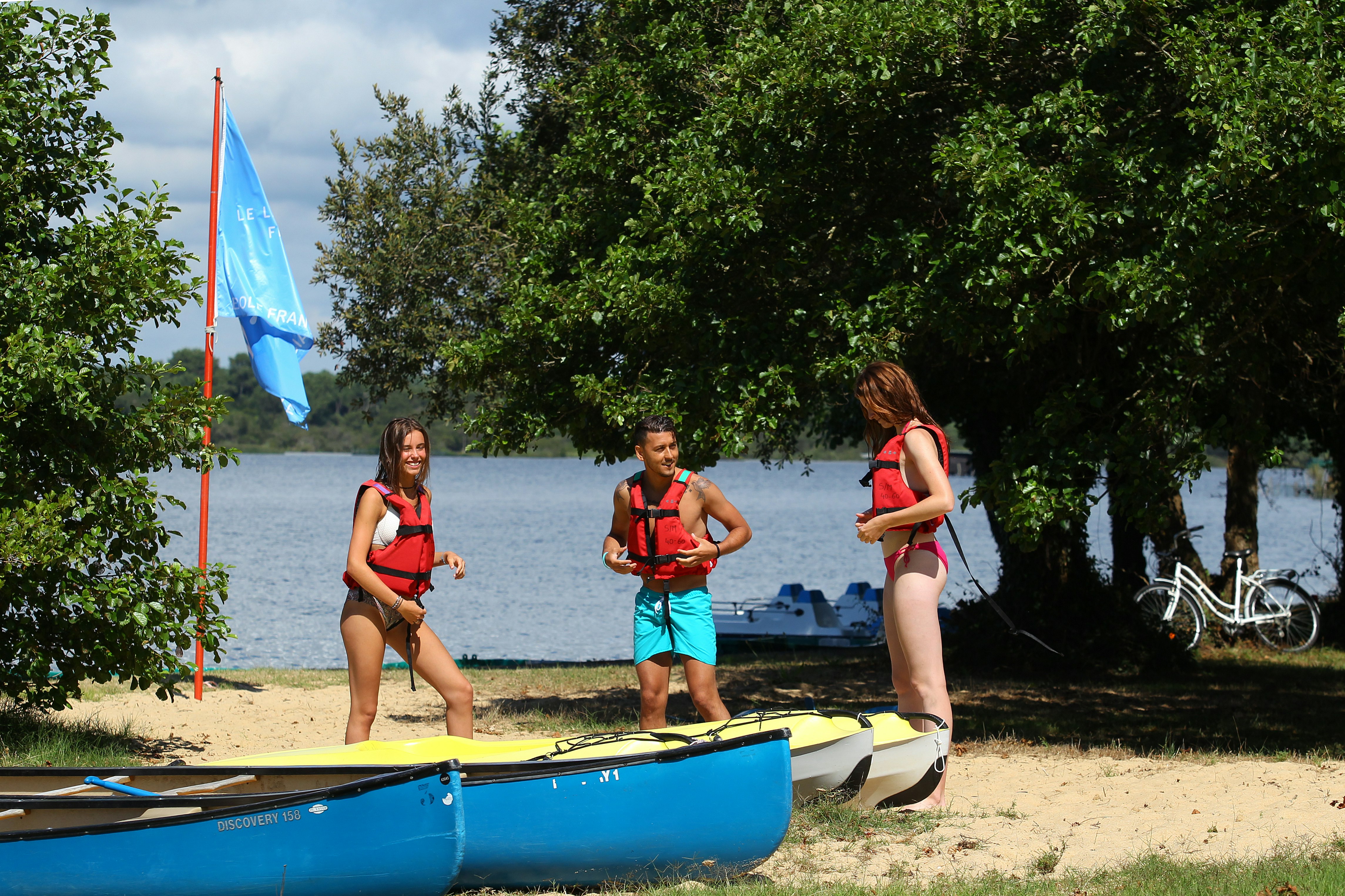 Camping L'Etang Blanc - Wassersport als Freizeitaktivität