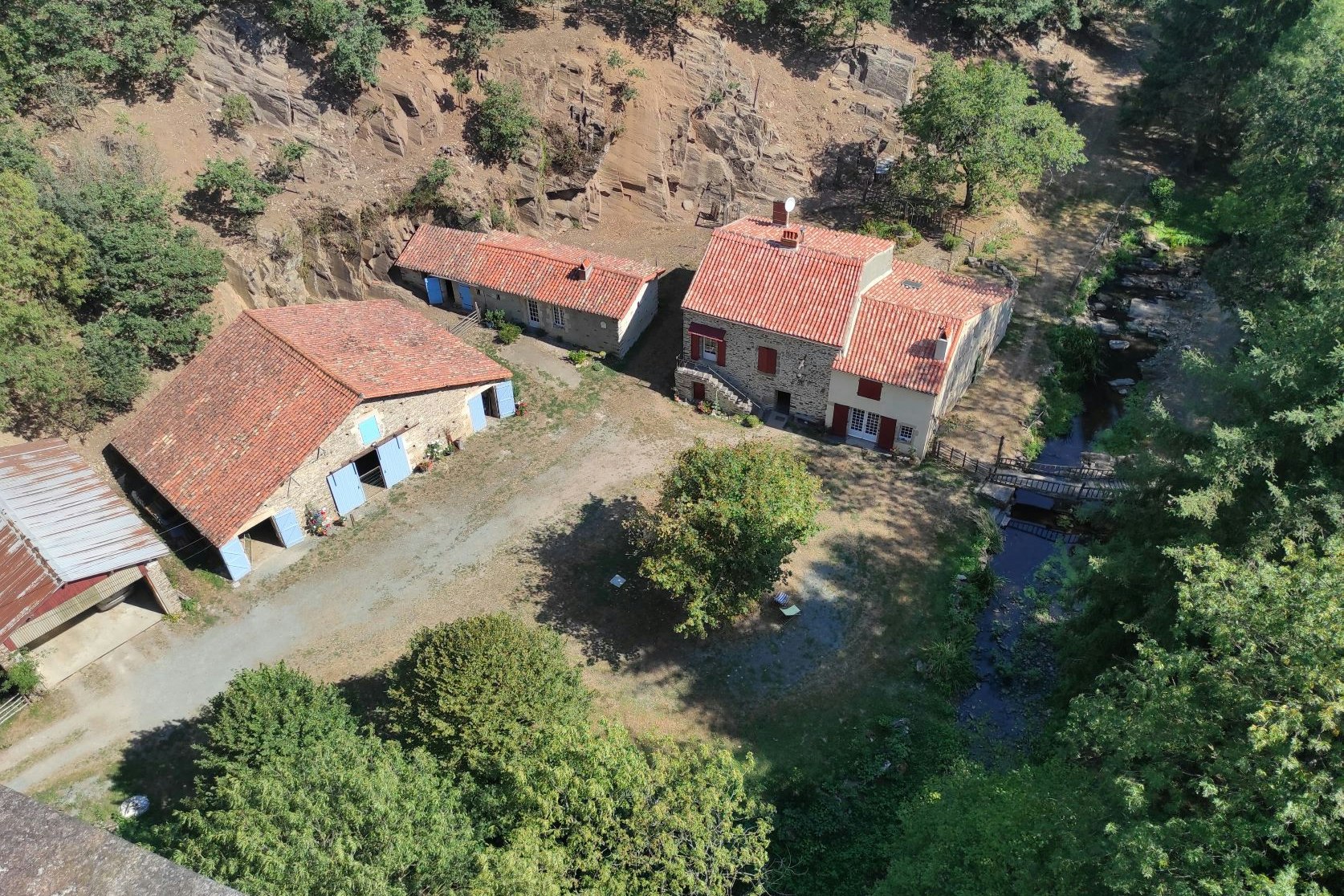 Camping L’Etruyère - Luftaufnahme der Umgebung