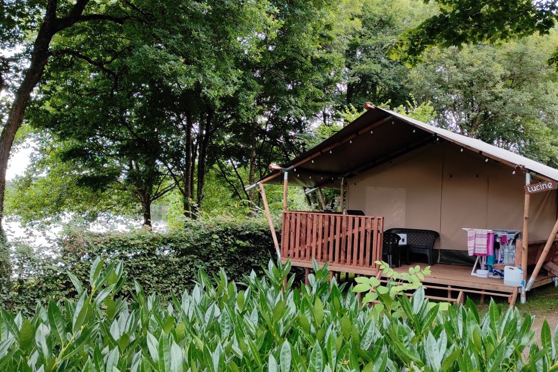 Camping L’Etruyère - Safari-Zelte auf dem Campingplatz
