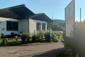 Camping Leukbachtal - Eingang des Campingplatzes
