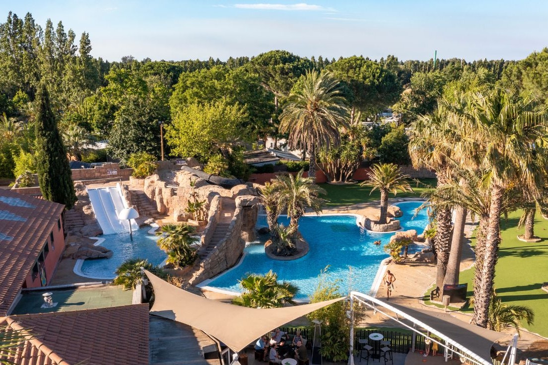 Camping L’Hippocampe - Wasserpark auf dem Campingplatz