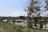 Camping Lido di Classe - Blick auf die Standplätze auf dem Campingplatz