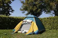 Camping Liefrange - Zeltplätze und Zeltwiese auf dem Campingplatz