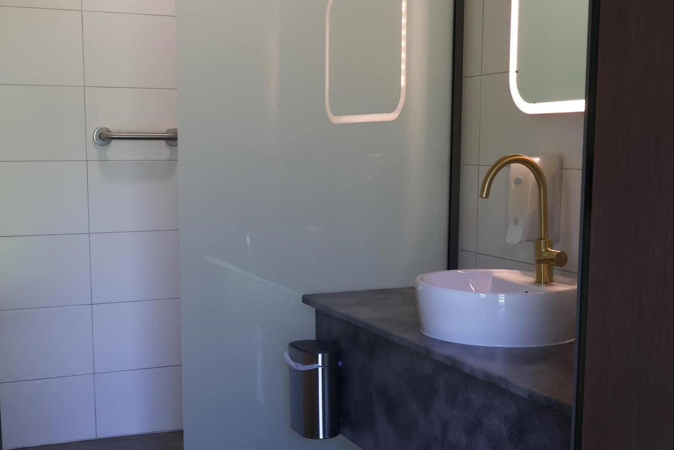 Camping Lierderpark - Mietbadezimmer auf dem Campingplatz