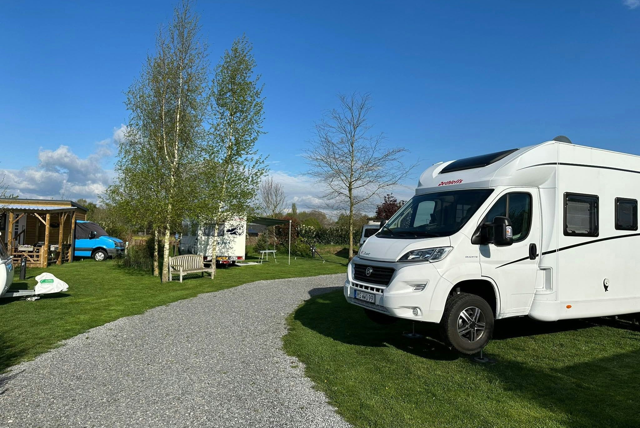 Camping Lierderpark - Standplätze auf dem Campingplatz