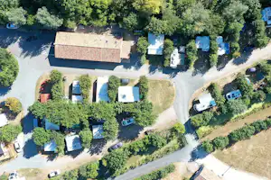 Camping L'Ile Cariot - Campingplatz aus der Vogelperspektive