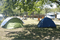 Camping Lloret Blau - Zelt- und Wohnwagenstellplätze auf dem Campingplatz