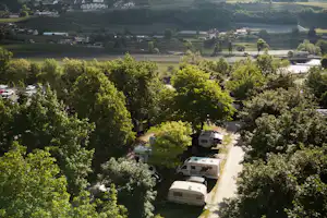 Camping Löwenhof - Luftaufnahme des Campingplatzes