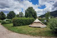 Camping l'Orée des Vosges - Zeltplatz im Grünen auf dem Campingplatz