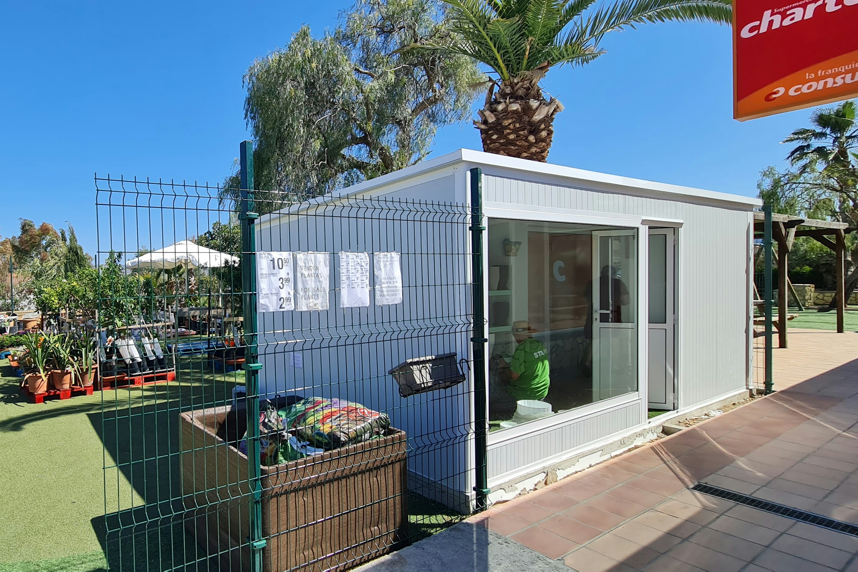 Camping Los Gallardos - Garten auf dem Campingplatz