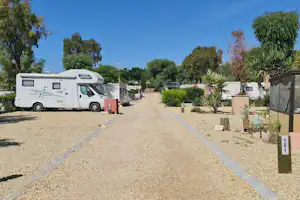Camping Los Gallardos - Stellplätze auf dem Campingplatz