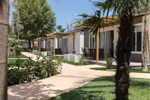 Camping Los Llanos - Mobilheime auf dem Campingplatz
