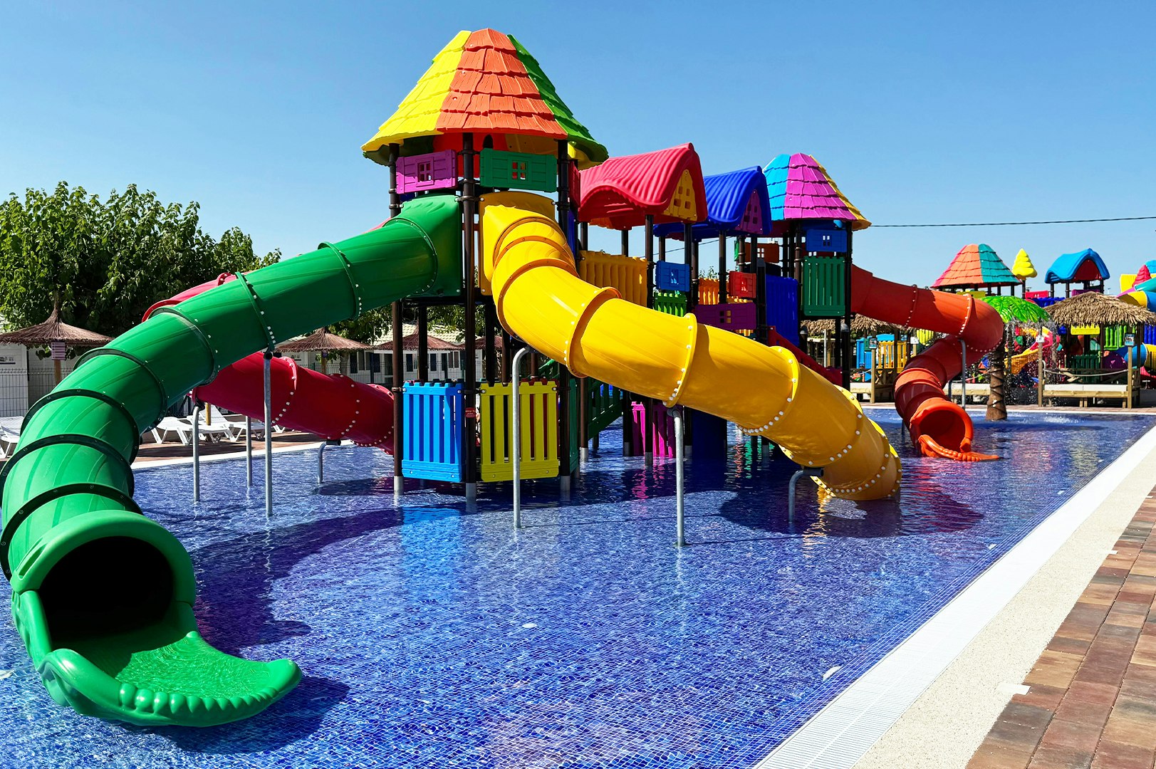 Camping Los Naranjos  - Wasserspielplatz für Kinder auf dem Campingplatz