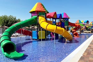 Camping Los Naranjos - Wasserspielplatz für Kinder auf dem Campingplatz