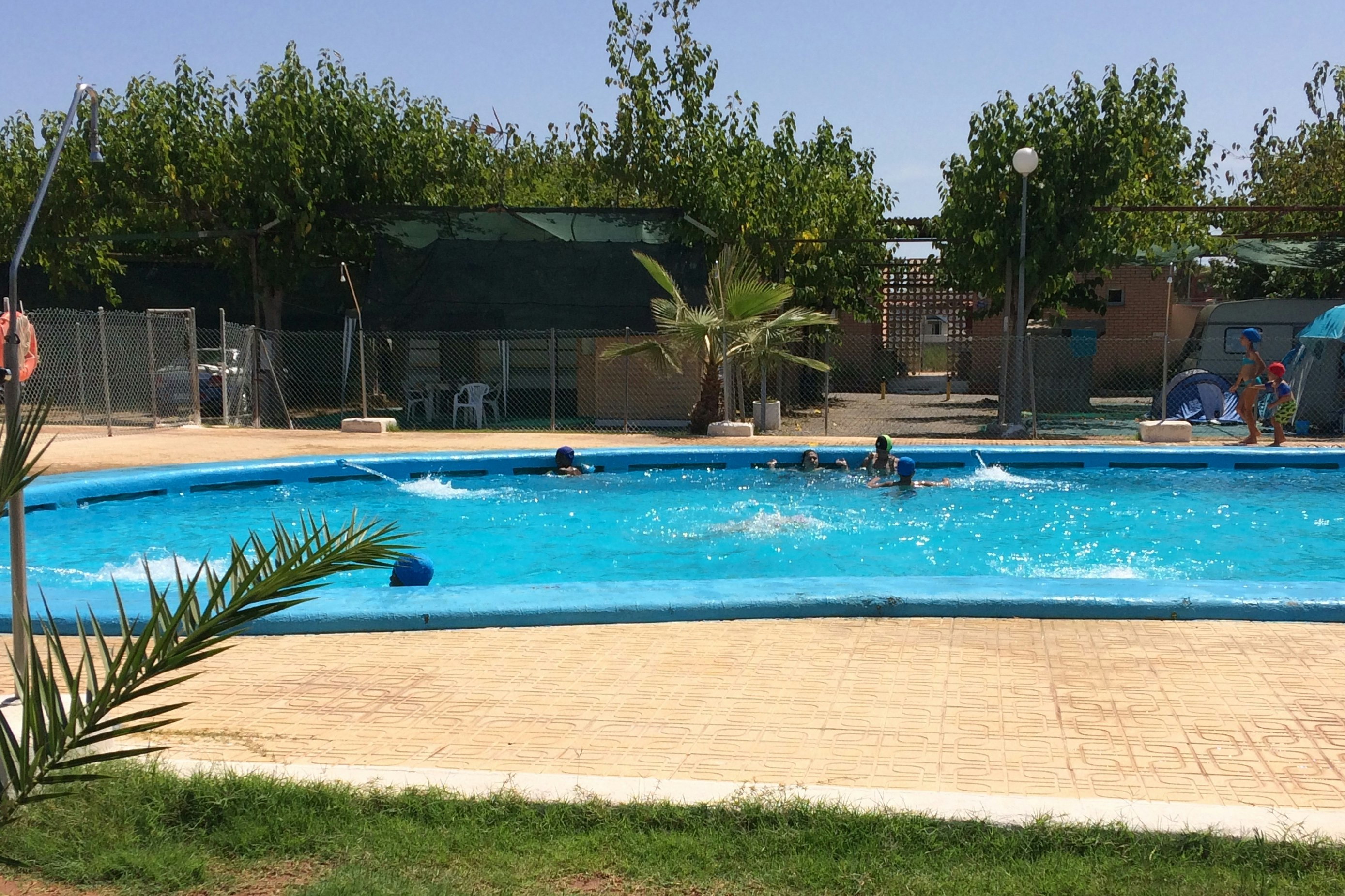 Camping Los Naranjos - Poollandschaft des Campingplatzes