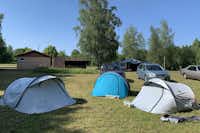 Camping Losheim am See - Zwei große Zeltwiesen auf dem Campingplatz