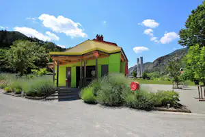 Camping Lou Gourdan- Sanitäranlagen auf dem Campinggelände