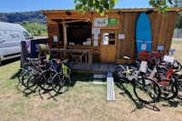 Camping Lou Rouchetou - Fahrradverleih auf dem Campingplatz