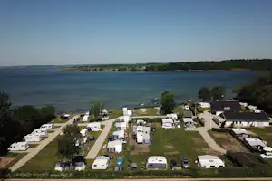 Sønderborg Strand Camping Camping Madeskov - Campingplatz aus der Vogelperspektive