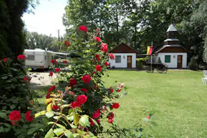 Camping Makó Mobilheime und Stellplatz vom Campingplatz im Grünen
