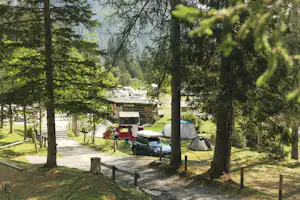 Camping Marmolada Malga Ciapela Camping Malga Ciapela Marmolada - Standplätze auf dem Campingplatz