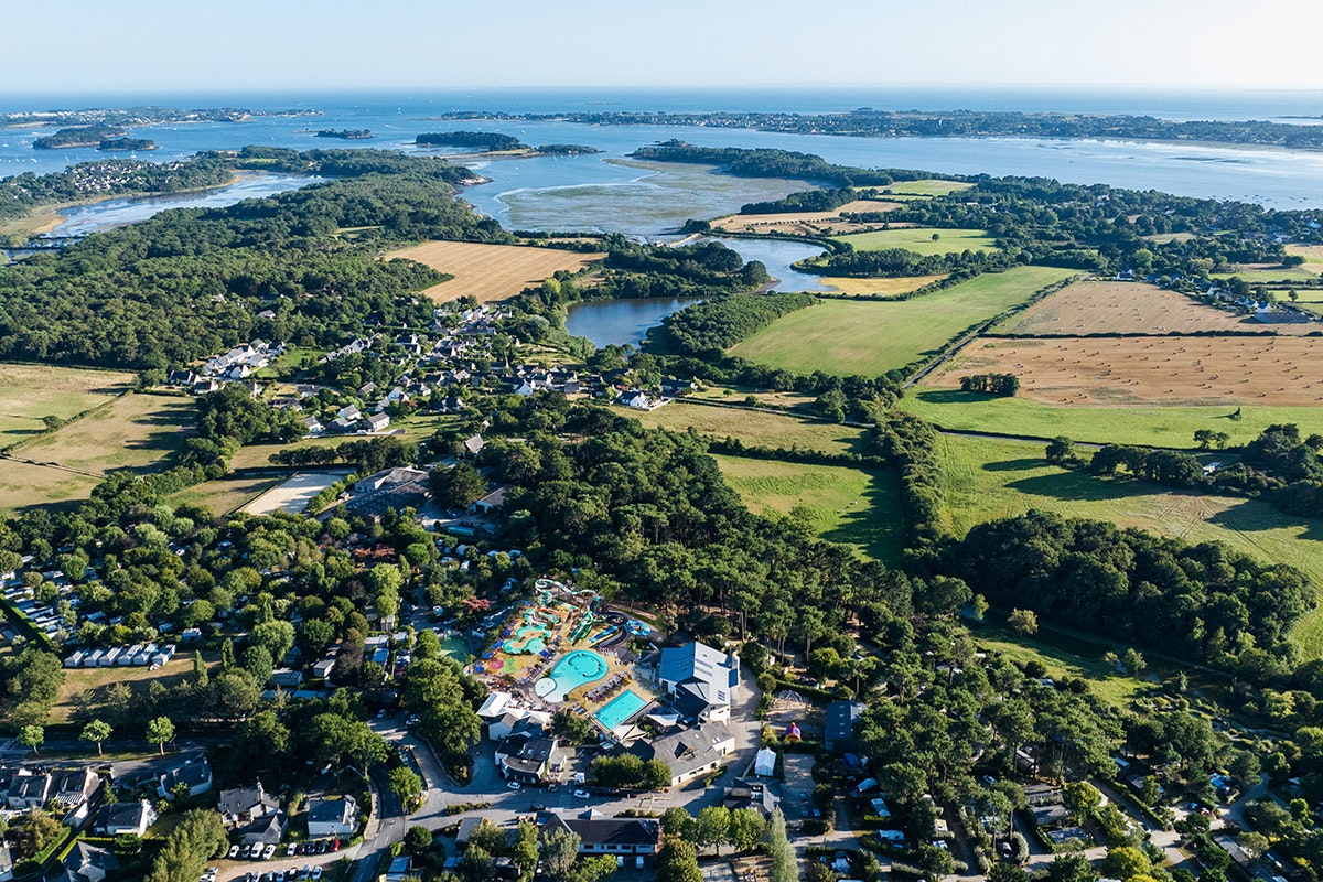 Yelloh! Village Mané Guernehué  - Campingplatz aus der Vogelperspektive