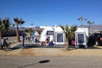 Camping Mar Azul  -  Stellplatz vom Campingplatz in der Sonne