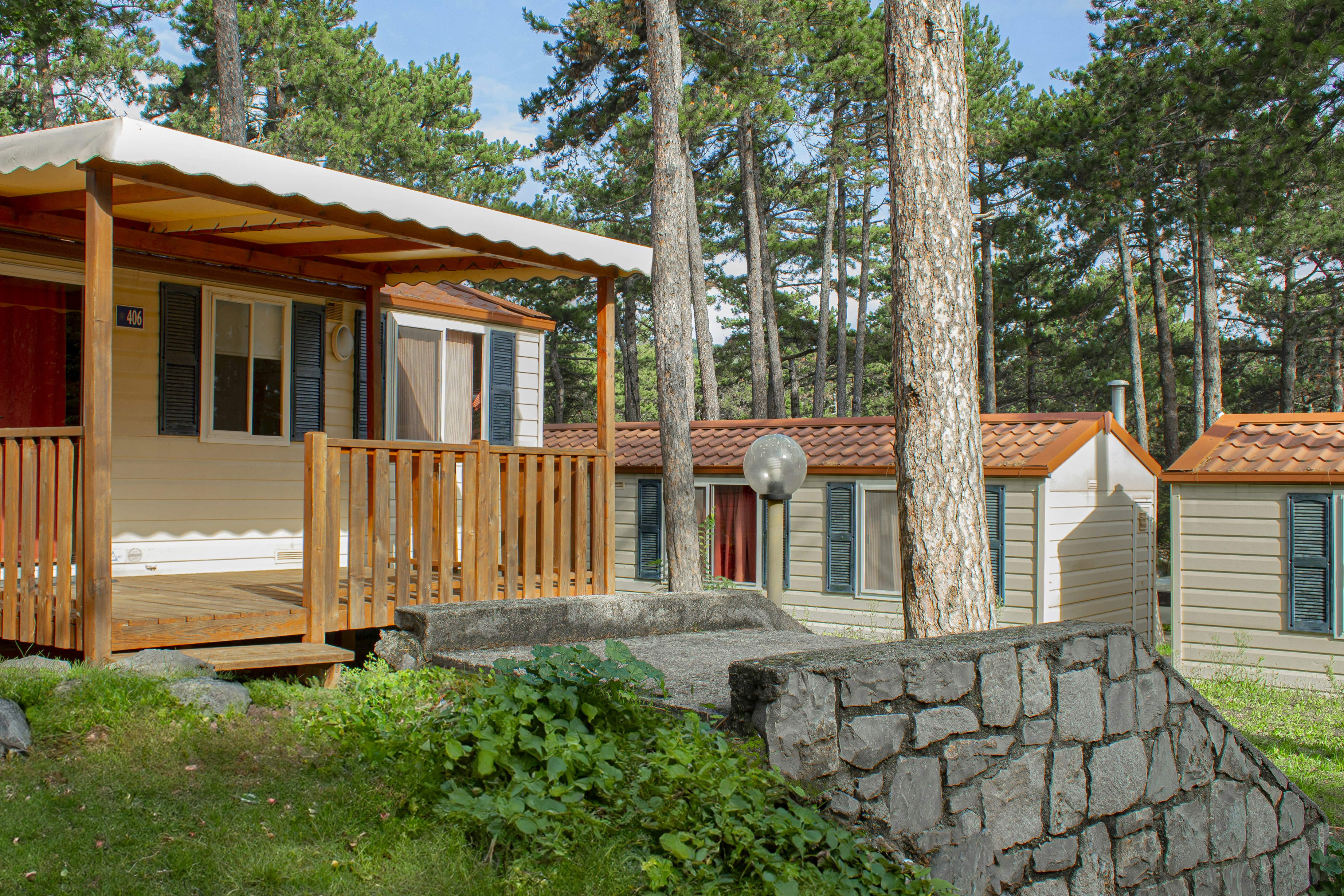 Camping Village Mare Pineta  - Mobilheime auf dem Campingplatz