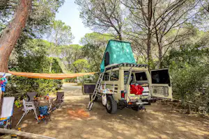 Camping Maremma Sans Souci - Wohnwagen- und Zeltstellplatz im Grünen auf dem Campingplatz