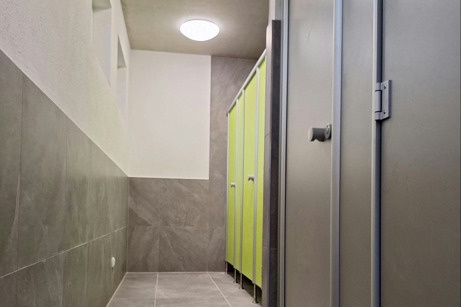 Camping Mariengrund  - Innenansicht des Sanitärgebäudes