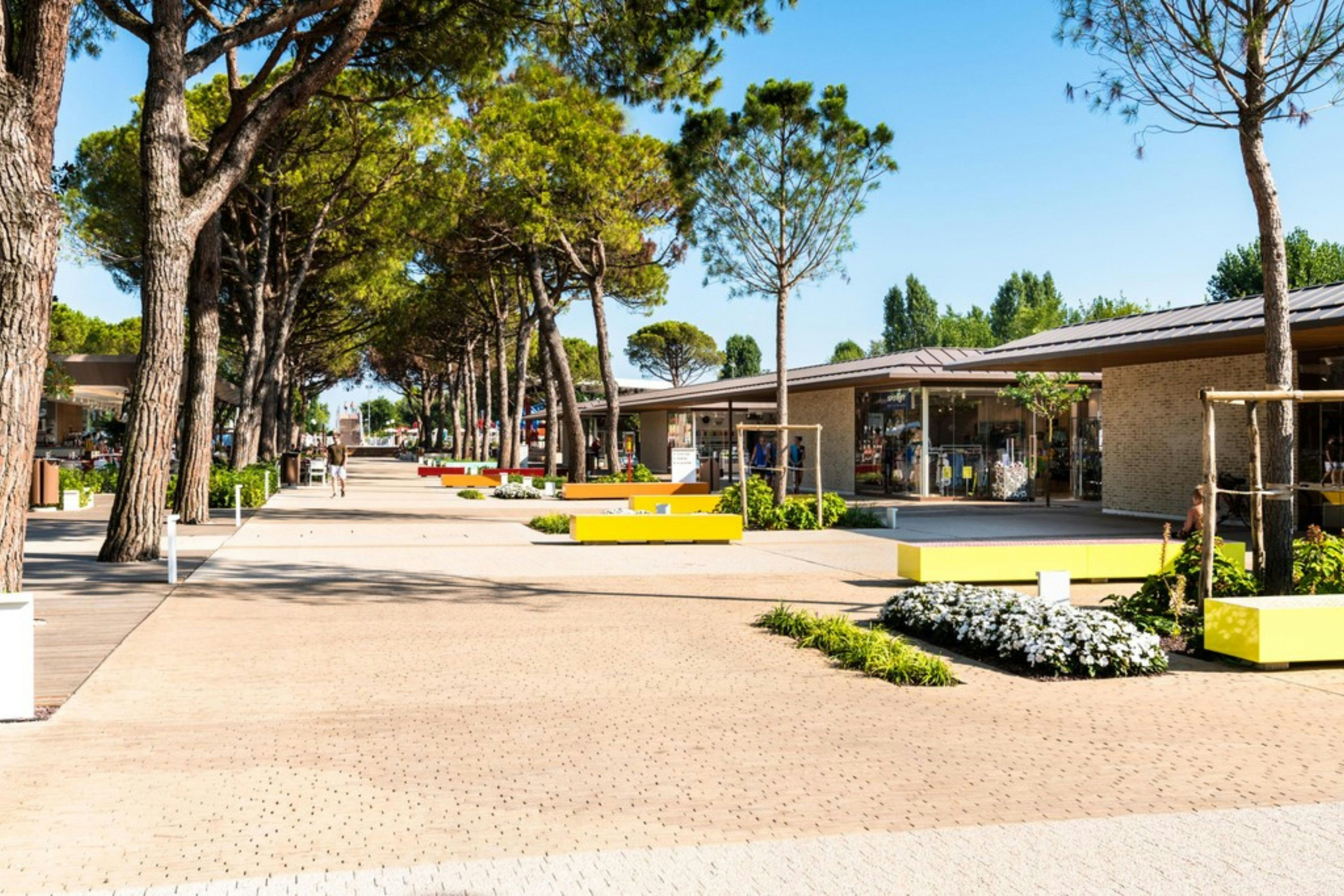 Camping Marina di Venezia - Blick auf den Campingplatz