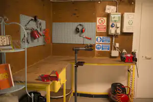Camping Marino - Werkstatt vom Campingplatz