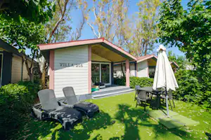 Alannia Guardamar - Mobilheim mit Terrasse auf dem Campingplatz