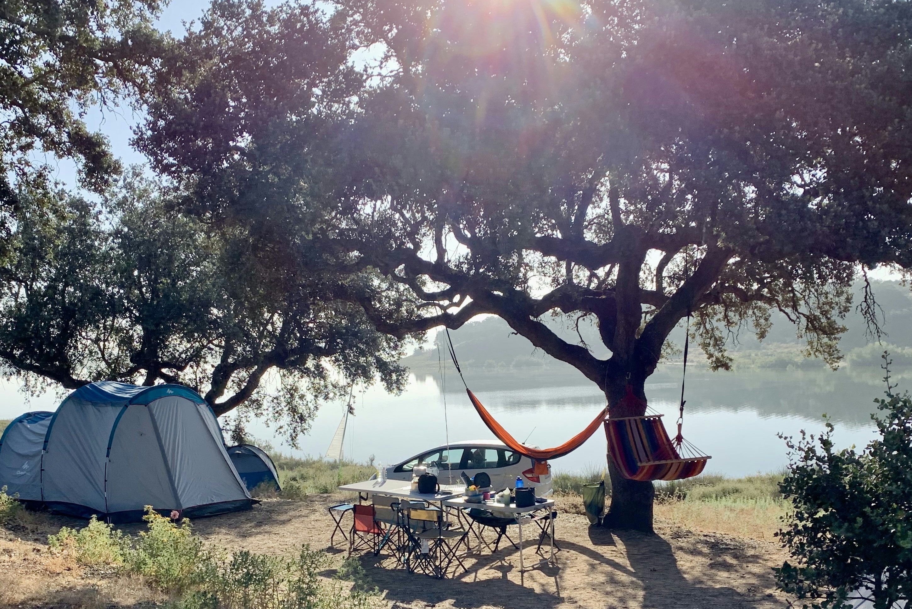 Camping Markádia - Standplätze auf dem Campingplatz