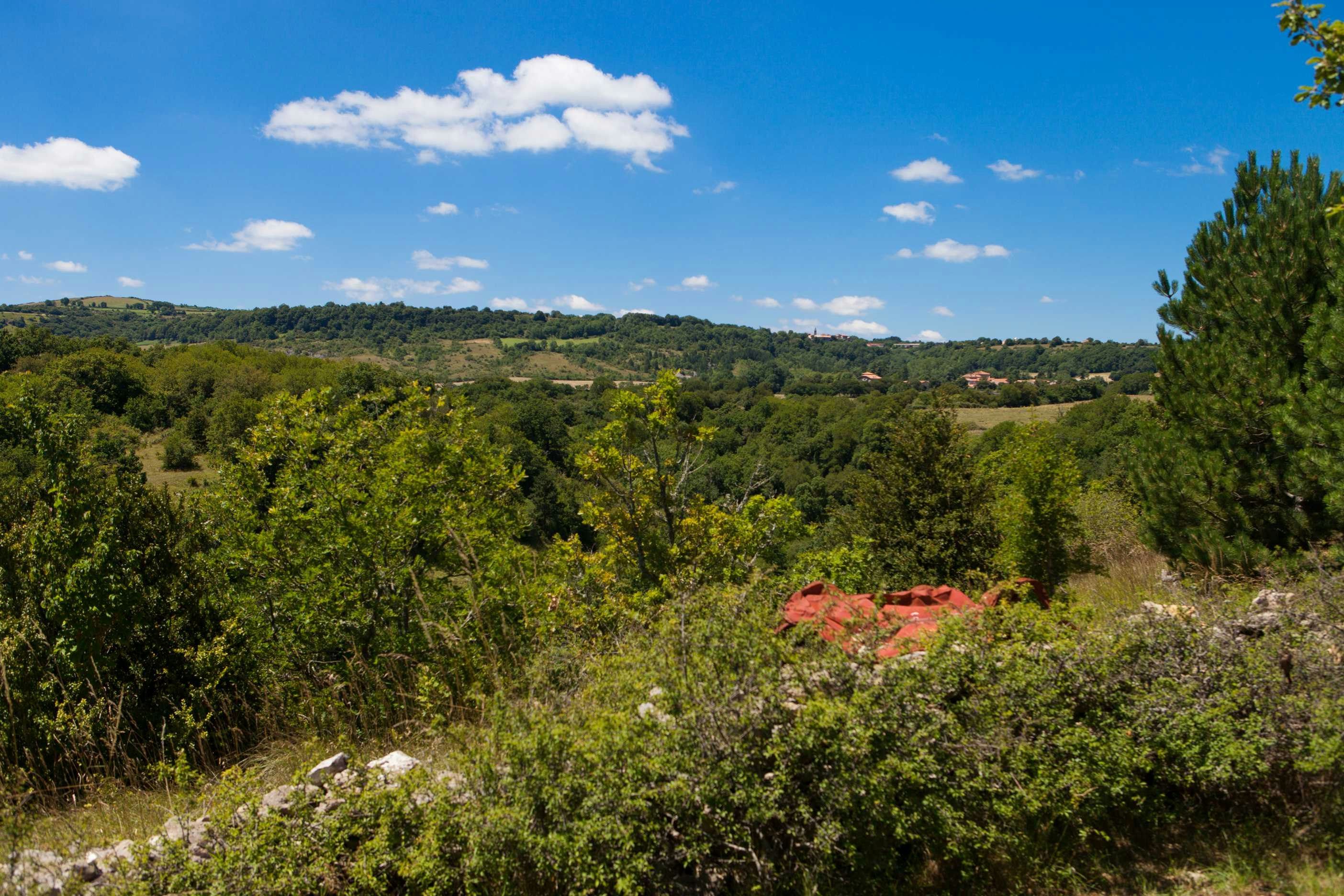 Camping Mas de Messier - Blick in die Umgebung des Campingplatzes