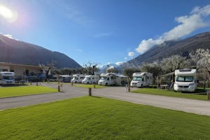 Camping Maso Trenti - Standplatzwiese auf dem Campingplatz