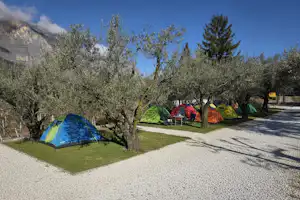 Camping Maso Trenti - Zeltplätze auf dem Campingplatz